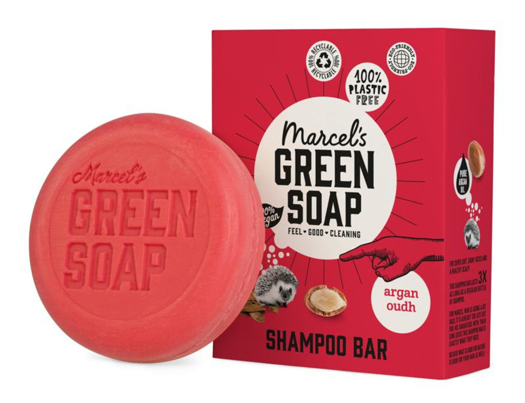 Marcel's GR Soap Shampoo bar argan & oudh