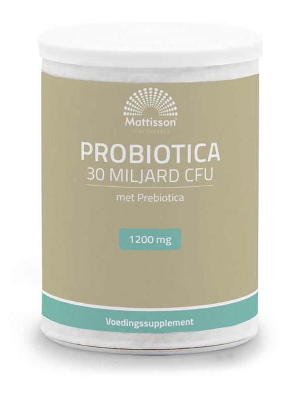Mattisson Probiotica 30 miljard CFU met prebiotica