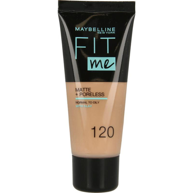 Maybelline Fit Me matte & poreless foundation 120 class ivory