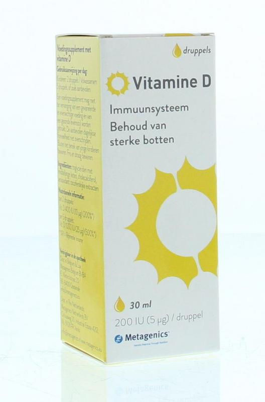 Metagenics Vitamine D liquid nieuwe formule