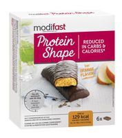 Modifast Control reep pure chocolade/sinaasappel 6 x 31 gra