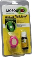 Mosquitox Armband met etherische olie