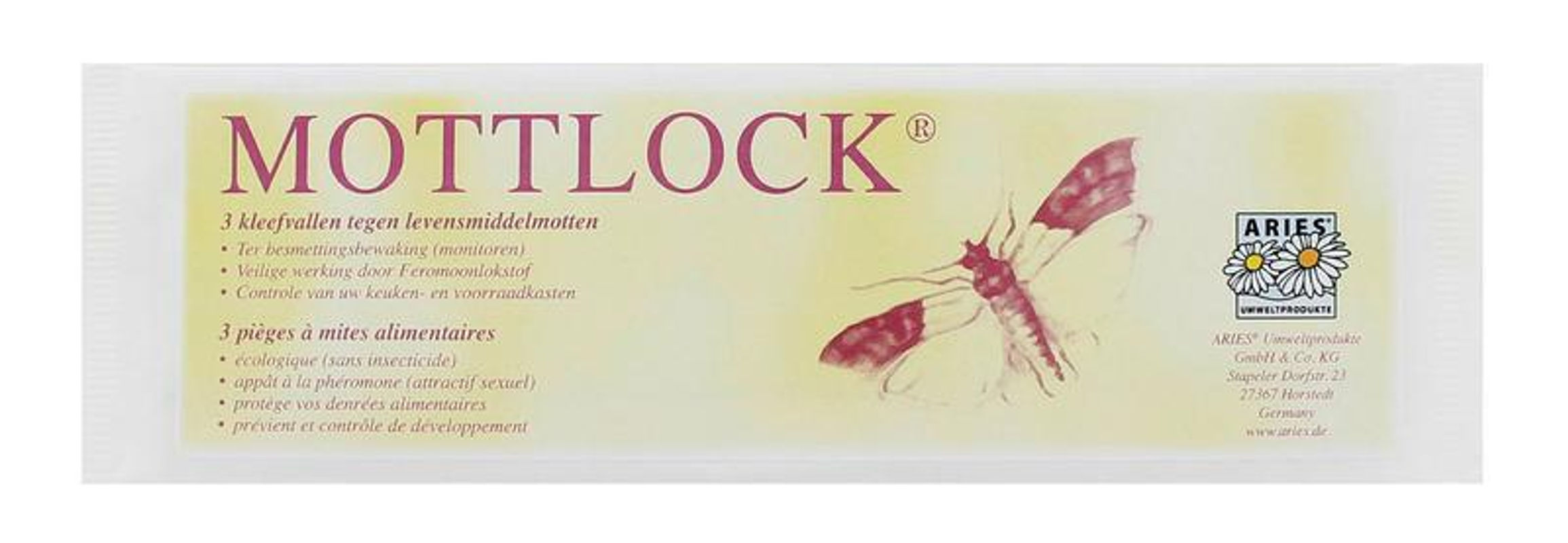 Mottlock Kleefstrip