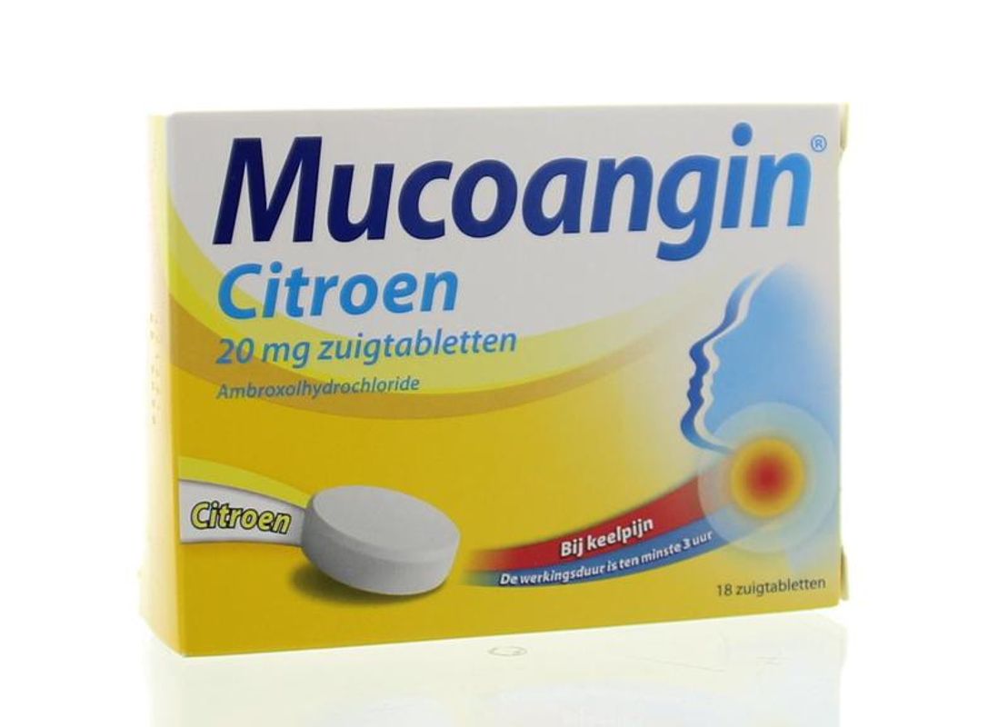 Mucoangin Citroen suikervrij
