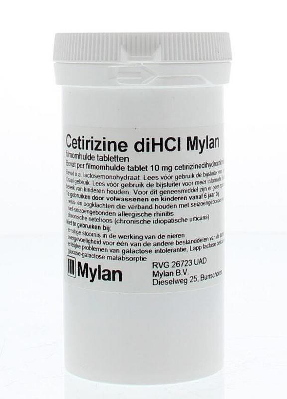 Mylan Cetirizine dihcl 10mg