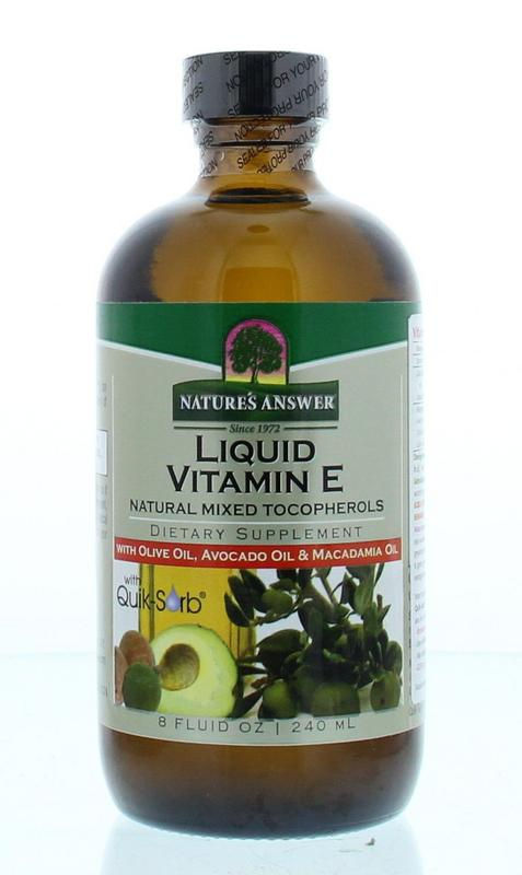 Natures Answer Vloeibaar Vitamine E - Liquid Vitamin E