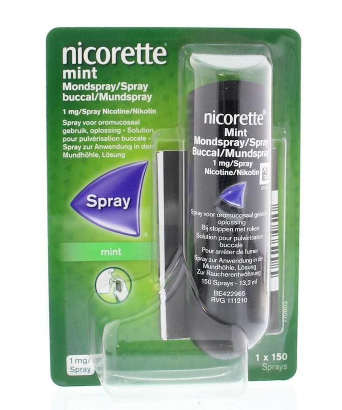 Nicorette Mondspray mint 1 mg