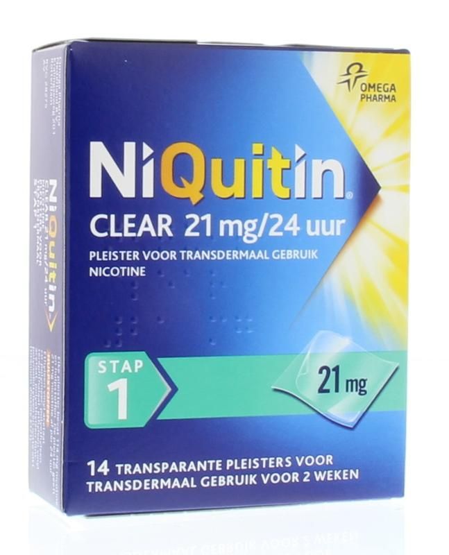 Niquitin Stap 1 21 mg