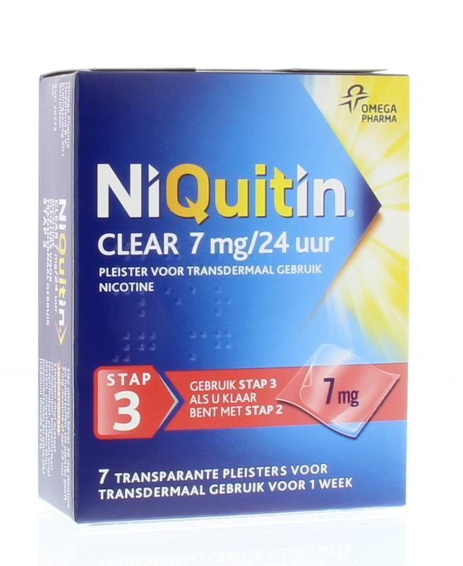 Niquitin Stap 3 7 mg