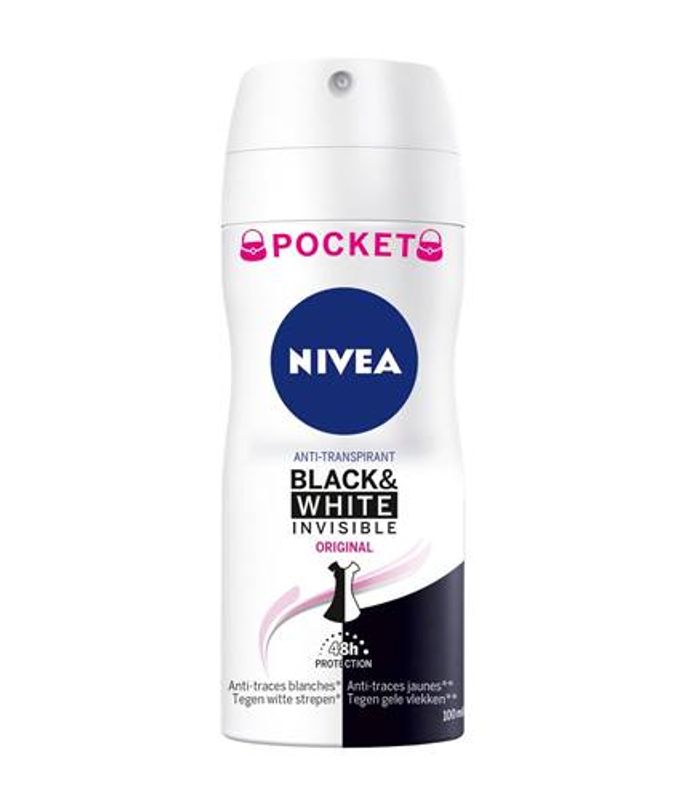 Nivea Deodorant black & white clear spray