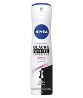 Nivea Deodorant invisible black & white spray original