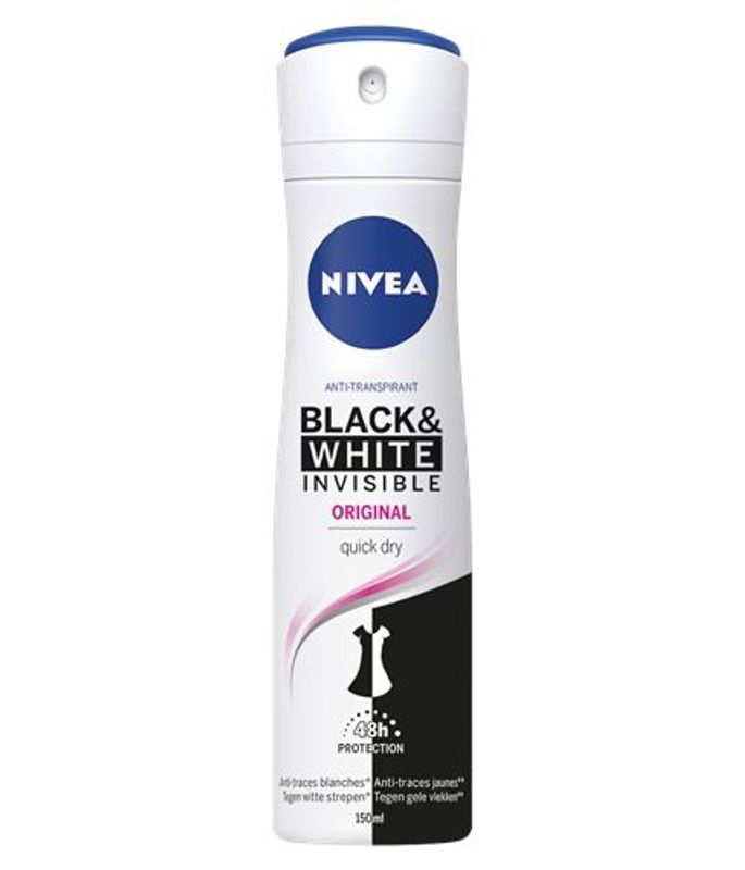 Nivea Deodorant invisible black & white spray original