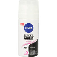Nivea Deodorant spray black & white invisible mini