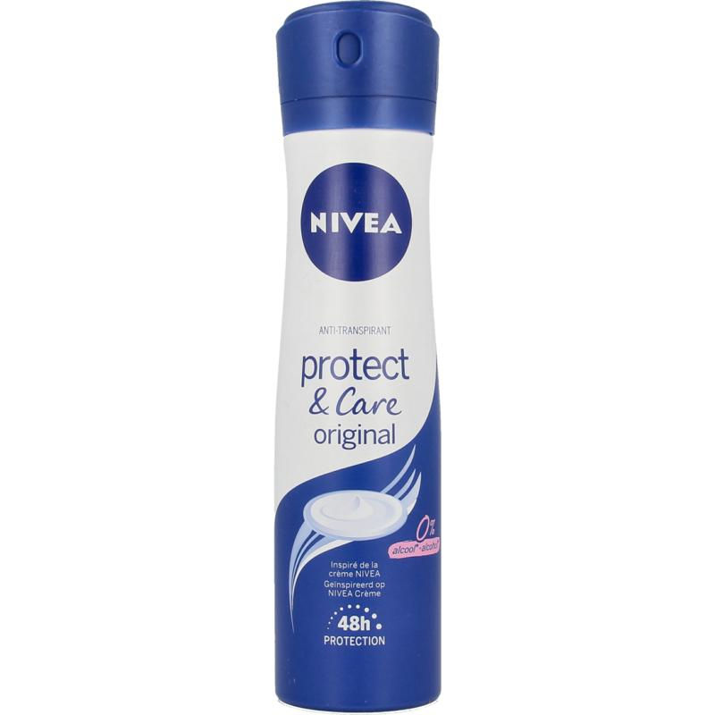 Nivea Deodorant spray protect & care