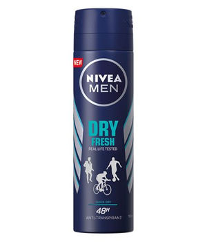 Men deodorant dry fresh spray