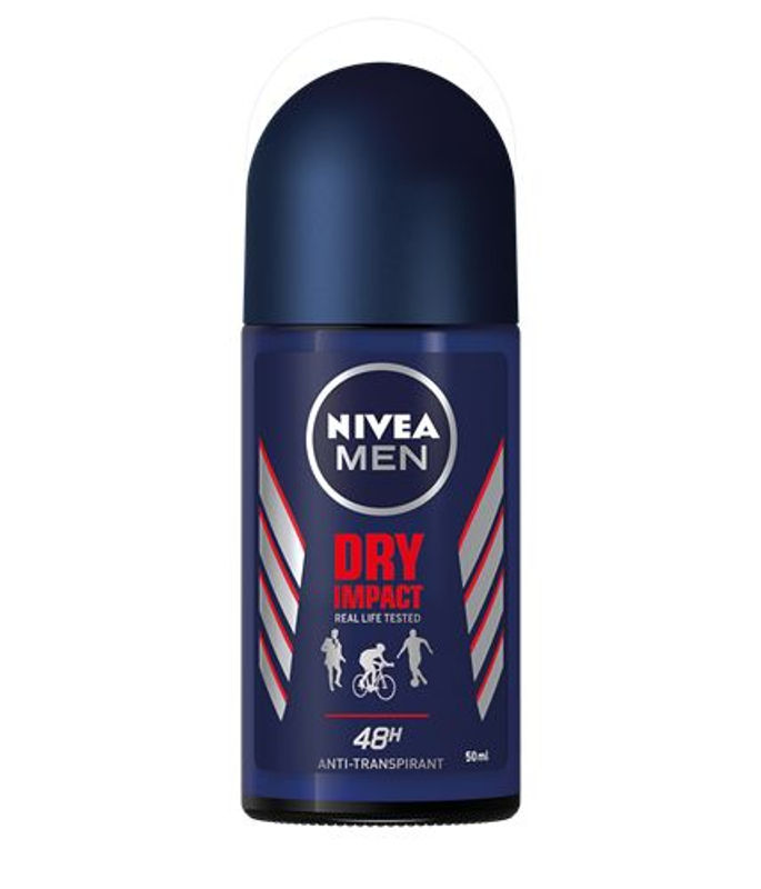 Nivea Men deodorant dry impact roller