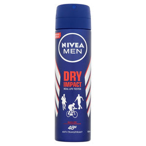 Men deodorant dry impact spray