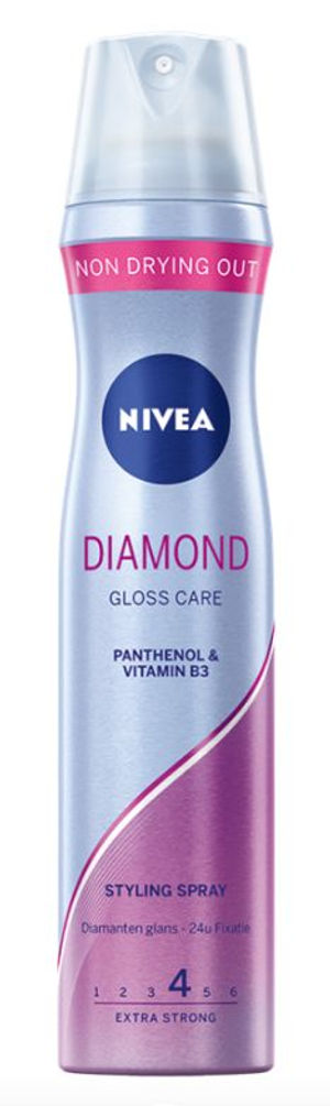 Styling spray diamond gloss care