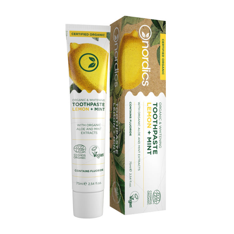 Nordics Tandpasta lemon mint