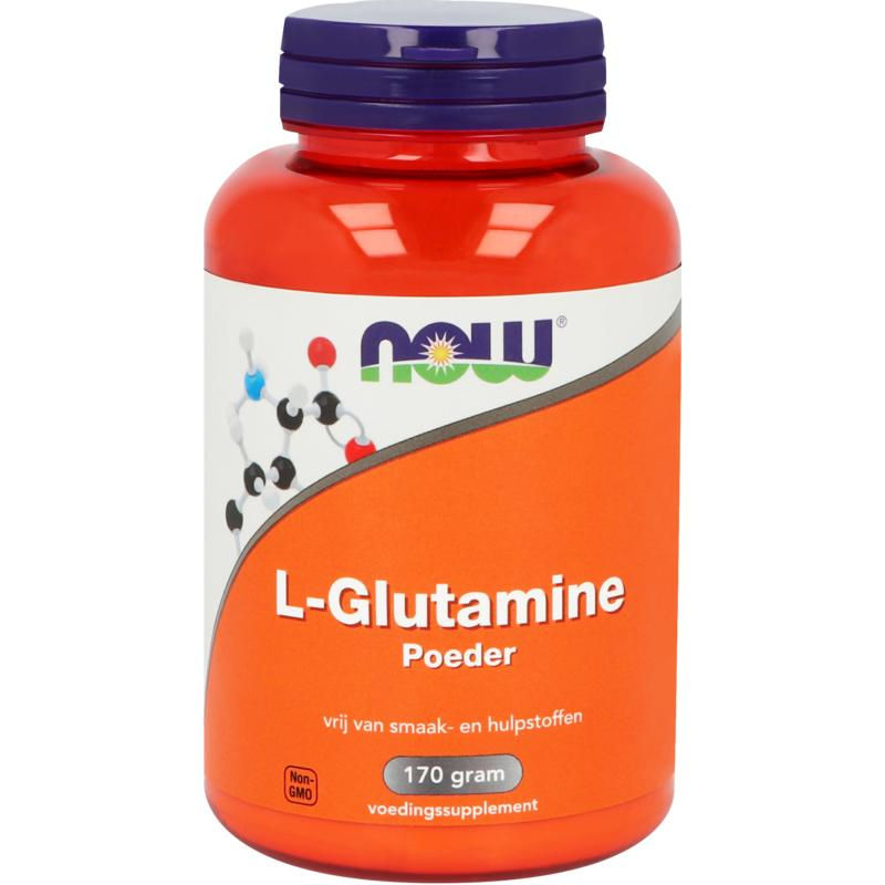 NOW L-Glutamine poeder