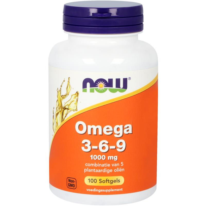 NOW Omega 3-6-9 1000 mg