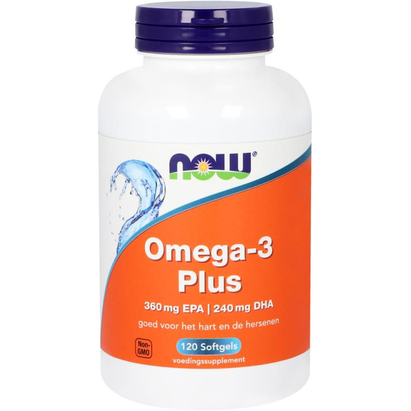 NOW Omega-3 Plus 360 mg EPA 240 mg DHA
