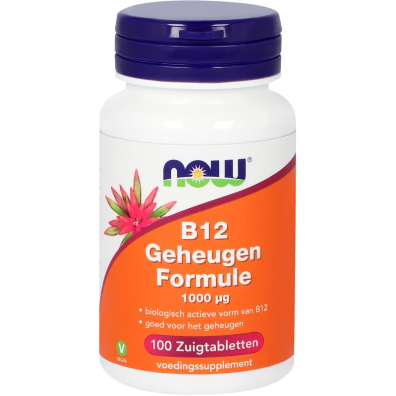 NOW Vitamine B12 geheugenformule 1000 mcg