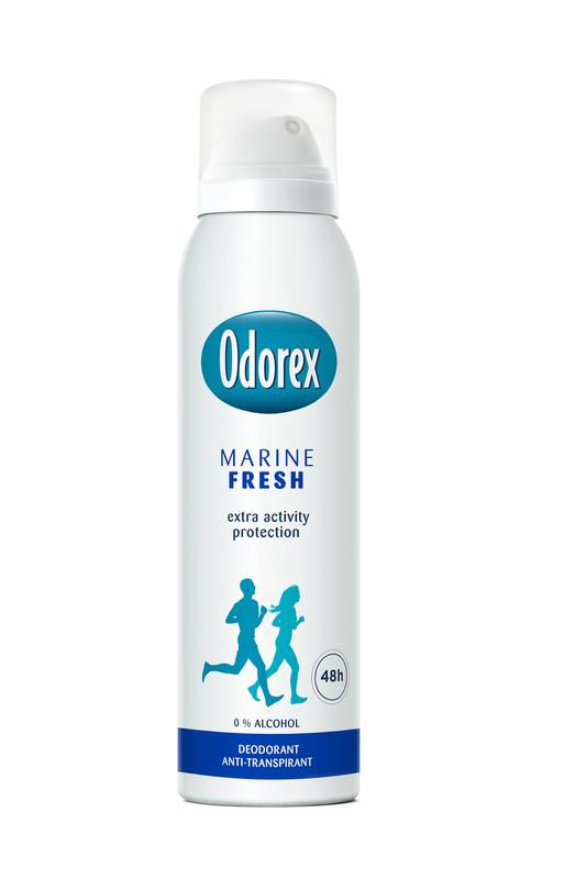 Odorex Body heat responsive spray marine fresh