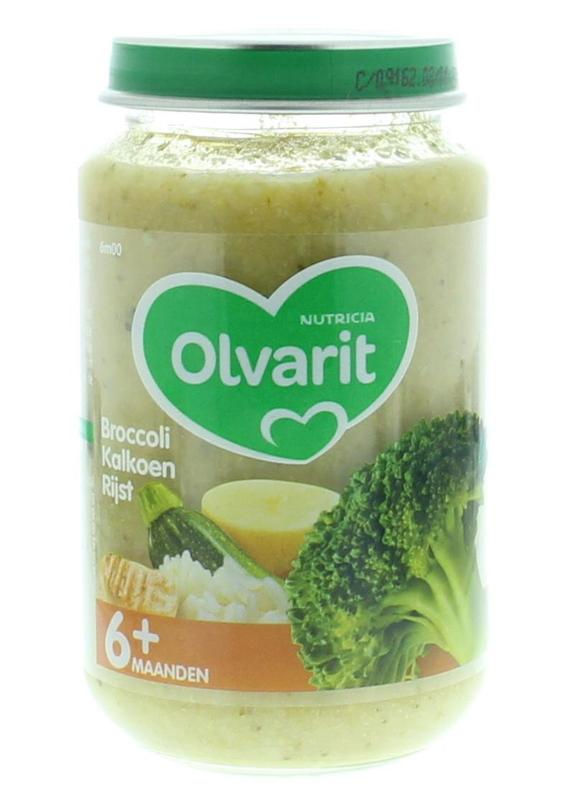 Olvarit Broccoli kalkoen rijst 6M00
