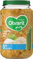 Olvarit Courgette witvis rijst 8M13