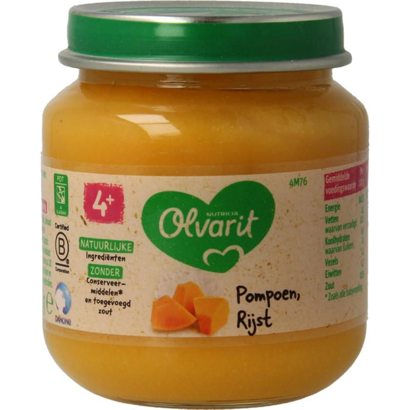 Olvarit Pompoen rijst 4M76