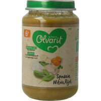 Olvarit Spinazie witvis rijst 6M10