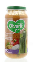 Olvarit Vegetarische pasta courgette mozzarella 15M09