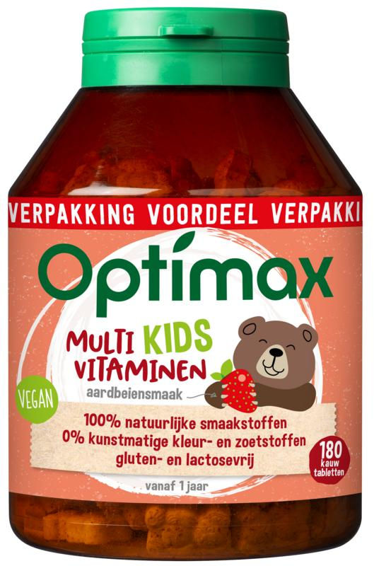 Optimax Kinder multi aardbei
