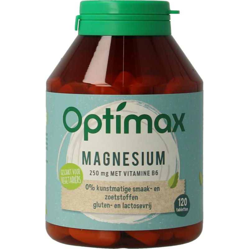Optimax Magnesium citraat 250 mg + vit B6