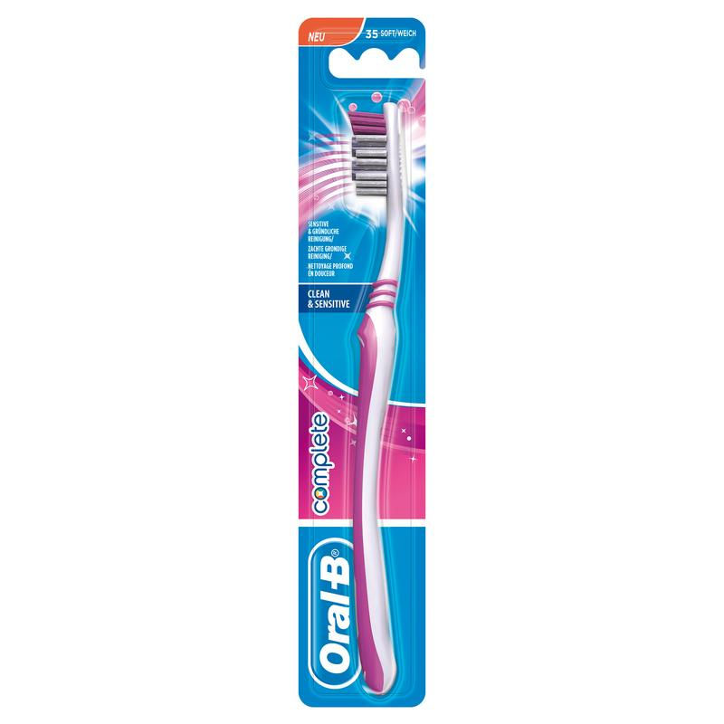 Oral B Tandenborstel complete clean sensitive