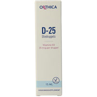 Orthica Vitamine D-25 oliedruppels