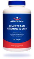 Orthovitaal Levertraan vitamine A en D