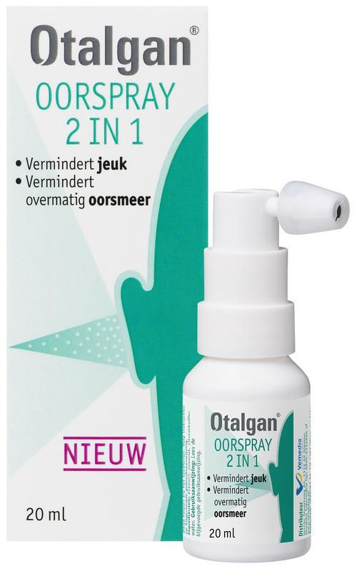 Otalgan Oorspray 2 in 1