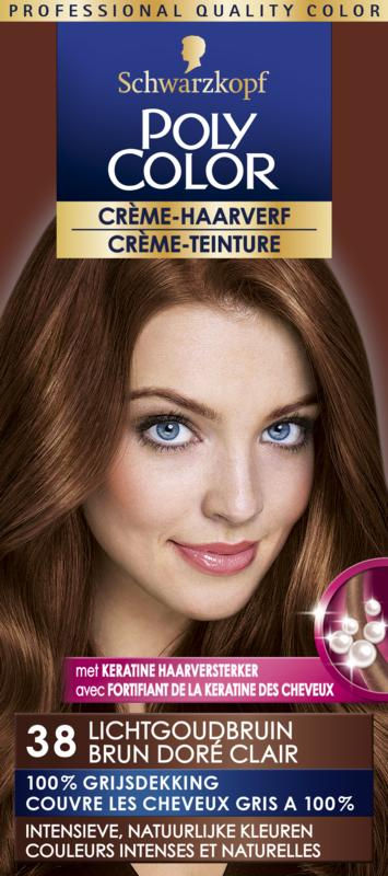 Poly Color Creme haarverf 38 licht goudbruin