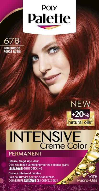 Poly Palette Haarverf 678 Robijn rood