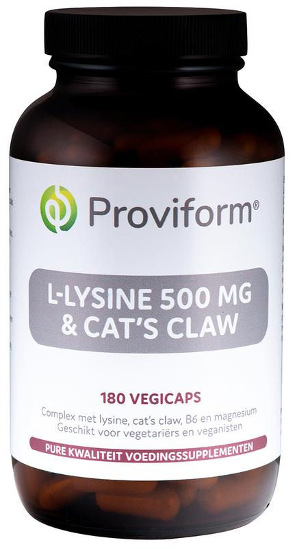 Proviform L-lysine 500mg & cats claw