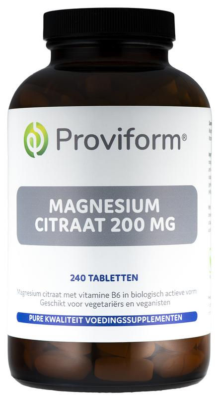 Proviform Magnesium citraat 200 mg & B6