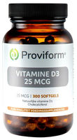 Proviform Vitamine D3 25mcg