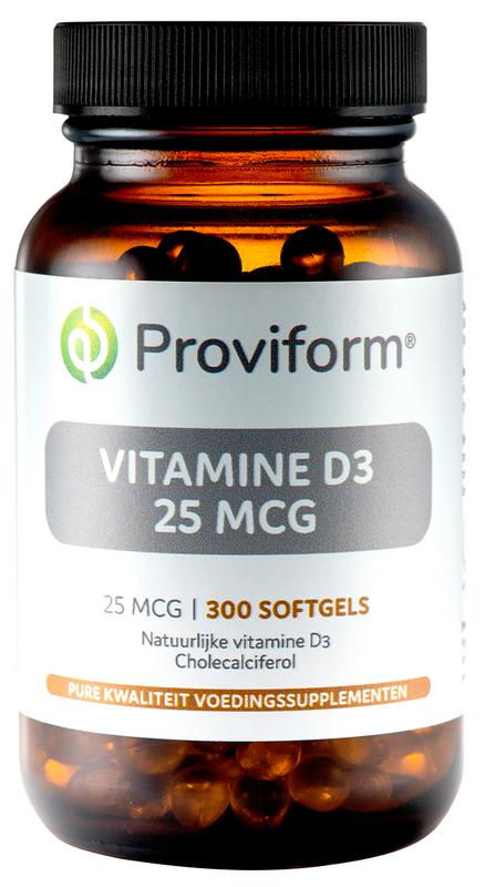 Proviform Vitamine D3 25mcg