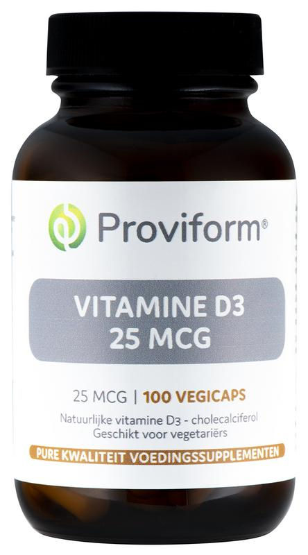Proviform Vitamine D3 25mcg