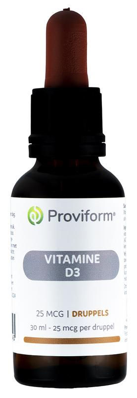 Proviform Vitamine D3 25mcg druppels
