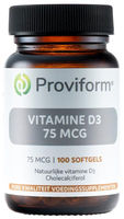 Proviform Vitamine D3 75mcg
