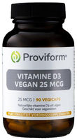 Proviform Vitamine D3 vegan 25mcg