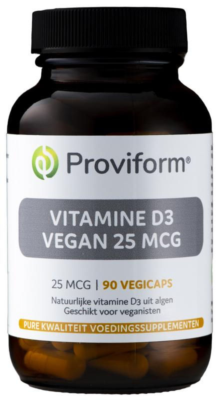 Proviform Vitamine D3 vegan 25mcg